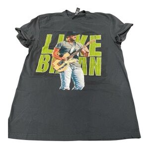 🎶LUKE BRYAN RAISED UP RIGHT TOUR 2022 •SIZE SMALL•CHARCOAL GRAY 🎵